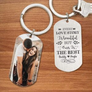 Valentine Keychain Our Love Story Is The Best Couple Keychain Valentine Day Gift For Him Her 2 fagf0t.jpg