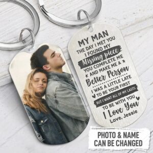 Valentine Keychain To My Man Personalized Photo Keychain For Couple Husband Boyfriend Gift 1 kddmwh.jpg