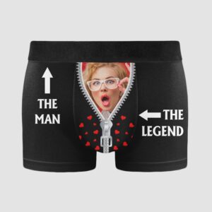 Valentine Men Boxer The Man The Legend Personalized Photo Mens Boxer Brief Valentines Day Gifts For Men 1 xlbda4.jpg