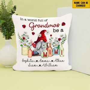 Valentine Pillow, Customized Name In A World…