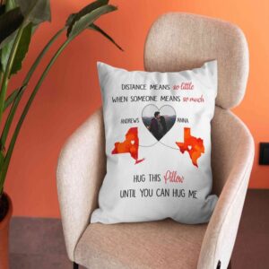Valentine Pillow, Personalized Happy Valentine’s Day Pillow…