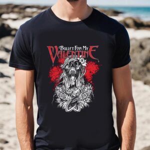 Valentine T Shirt Bullet For My Valentine Flower T Shirt Valentine Day Shirt 2 pdd3xt.jpg