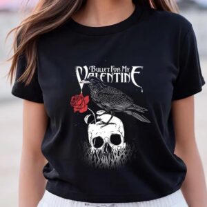 Valentine T-Shirt, Bullet For My Valentine Raven…