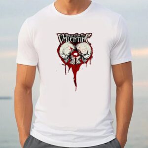 Valentine T Shirt Bullet My Valentine Skull And Red Blood T Shirt Valentine Day Shirt 3 cbmyil.jpg