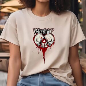 Valentine T Shirt Bullet My Valentine Skull And Red Blood T Shirt Valentine Day Shirt 4 whjfio.jpg