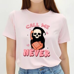 Valentine T Shirt Call Me Never Ghost Face Scream Valentine s Day T Shirt Valentine Day Shirt 2 x53s74.jpg