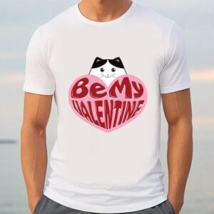 Valentine T Shirt Cat Be My Valentine T Shirt Valentine Day Shirt 3 ttyjch.jpg