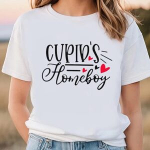 Valentine T-Shirt, Cupid’s Homeboy Valentine Day Shirt,…