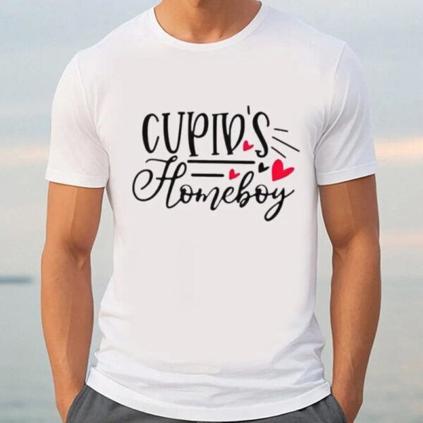 Valentine T-Shirt, Cupid’s Homeboy Valentine Day Shirt, Valentine Day Shirt