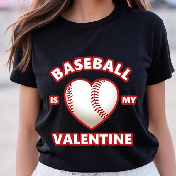 Valentine T-Shirt, Cute Baseball Valentine Shirt For Boys And Girls, Valentine Day Shirt