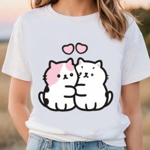 Valentine T Shirt Cute Cartoon Cat Couple Valentine T Shirt Valentine Day Shirt 2 nlkmmx.jpg