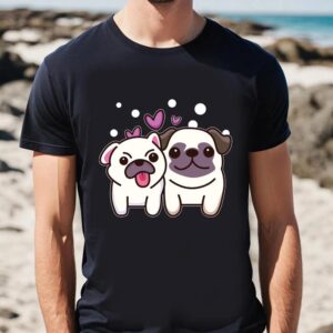 Valentine T Shirt Cute Dog Couple Valentine T Shirt Valentine Day Shirt 2 pey6dn.jpg