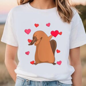 Valentine T Shirt Cute Platypus Dabbing Platypus Valentine s Day T Shirt Valentine Day Shirt 2 ffhpkk.jpg