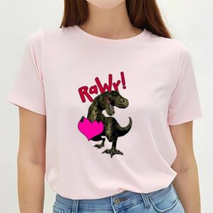 Valentine T Shirt Cute T Rex Valentines Day Illustration T Shirt Valentine Day Shirt 2 oqrpal.jpg