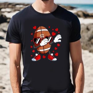 Valentine T Shirt Dabbing Football Heart Glasses Valentines Day On T Shirt Valentine Day Shirt 2 bqecyv.jpg