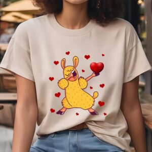 Valentine T Shirt Dabbing Llama Funny Valentine T Shirt Valentine Day Shirt 4 epfh0b.jpg