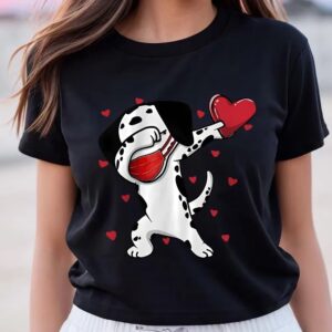 Valentine T Shirt Dalmatian Face Mask Dab Dance Valentine Dog T Shirts Valentine Day Shirt 1 ywmbnr.jpg