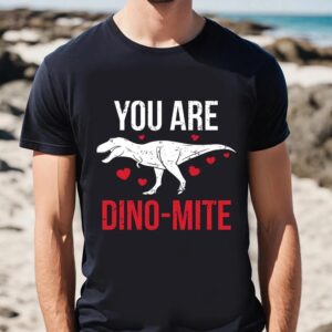 Valentine T Shirt Dino Mite Dinosaur Valentine Day Shirt Valentine Day Shirt 2 tlas6f.jpg