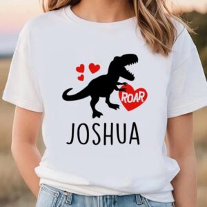 Valentine T-Shirt, Dinosaur Valentines Shirt, Valentine Day…