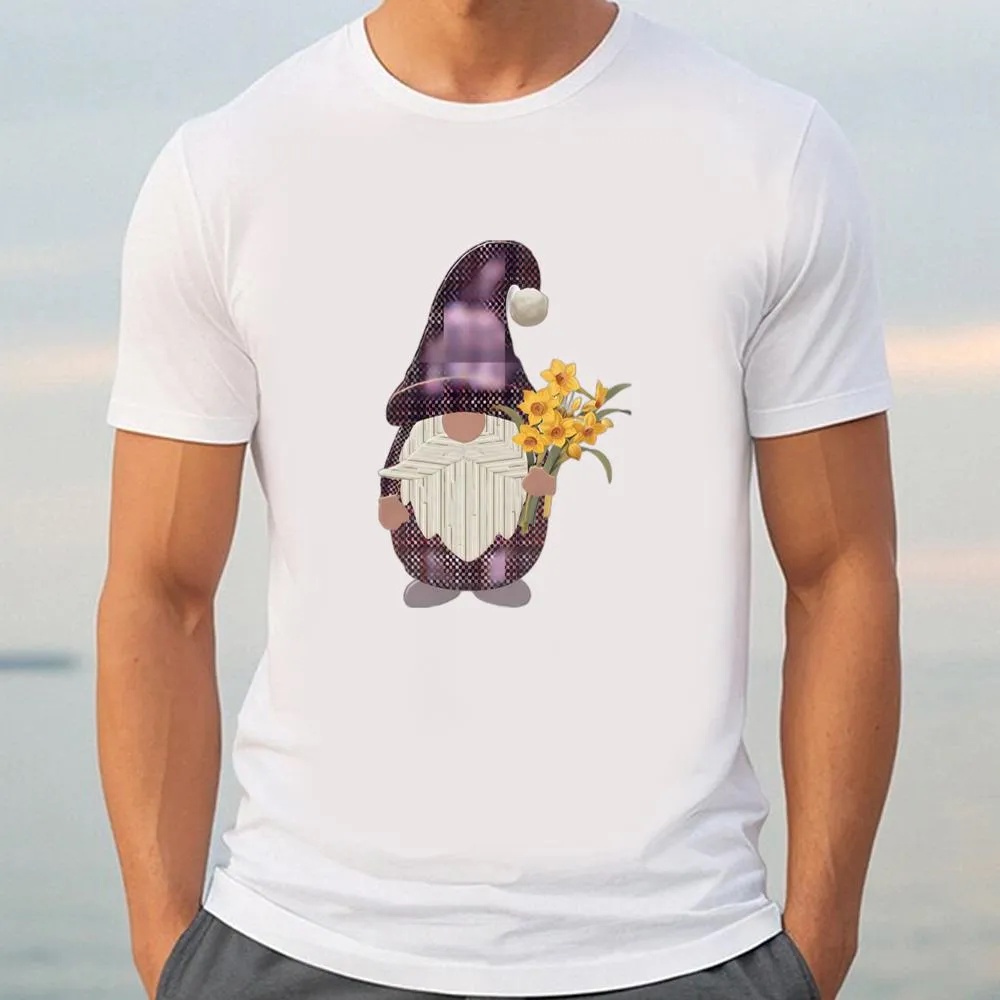Valentine T-Shirt, Flowering Gnome Valentine T-Shirt, Valentine Day Shirt