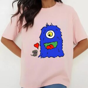 Valentine T Shirt Funny Monster Love Puppy And Monster Valentine Shirt Valentine Day Shirt 2 obhepc.jpg