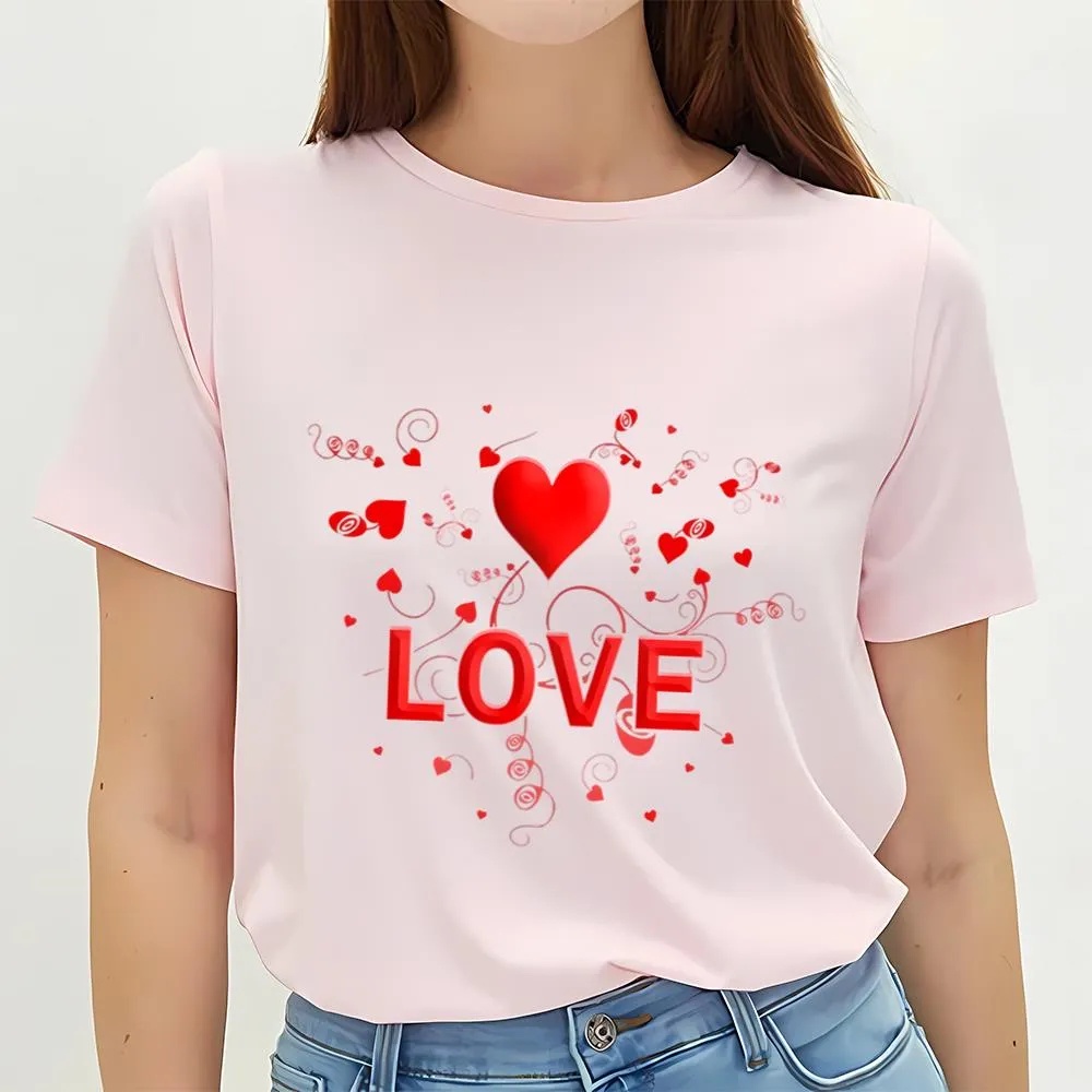 Valentine T-Shirt, Girls Valentines Day Shirt, Valentine Day Shirt