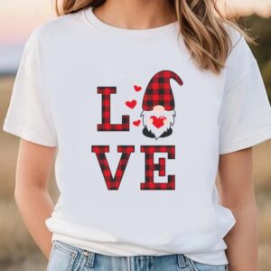 Valentine T-Shirt, Gnomes Love valentine Day T-Shirt,…