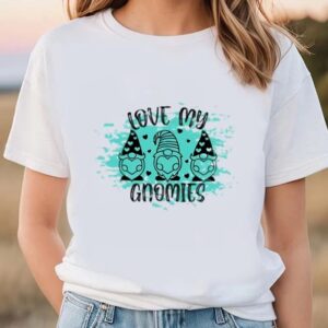 Valentine T-Shirt, Gnomes Lover Valentine T-Shirt, Valentine…
