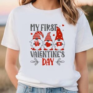 Valentine T-Shirt, Gome My First Valentine Day…