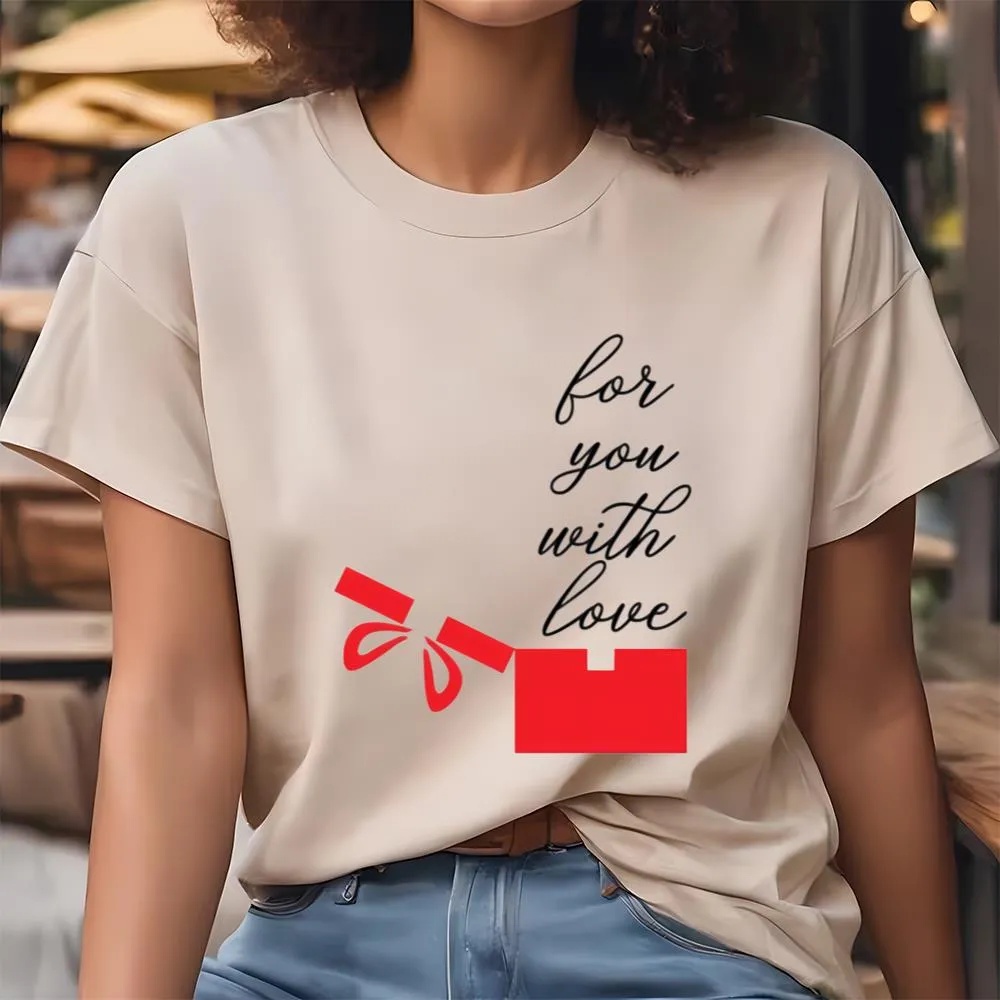 Valentine T-Shirt, Happy Valentine Day For You Witl Love T-Shirt, Valentine Day Shirt