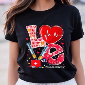 Valentine T-Shirt, Healthcare Worker Registered Nurse, Valentine…