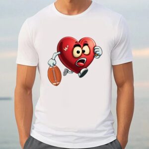 Valentine T Shirt Heart American Football Valentines Day Boys Men Sports T Shirt Valentine Day Shirt 3 vo97w3.jpg