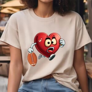 Valentine T Shirt Heart American Football Valentines Day Boys Men Sports T Shirt Valentine Day Shirt 4 m1fiyq.jpg