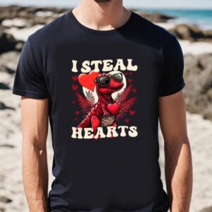 Valentine T Shirt I Steal Hearts Dinosaur Valentine Day Shirt Valentine Day Shirt 2 zlluog.jpg