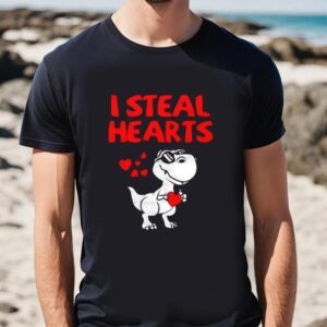 Valentine T Shirt I Steal Hearts Trex Dino Valentines Day Shirt Valentine Day Shirt 2 khmwvp.jpg