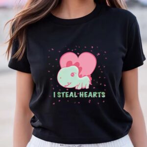 Valentine T-Shirt, I Steal Hearts Valentines Day…