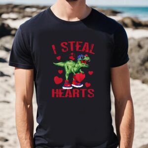 Valentine T Shirt I Steal Hearts Valentines Day Dinosaur T Rex T Shirt Valentine Day Shirt 2 fag0zp.jpg