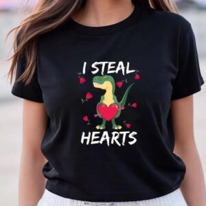 Valentine T Shirt I Steal Hearts Valentines Day T Rex T Shirt Valentine Day Shirt 1 ue99wt.jpg