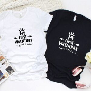 Valentine T-Shirt, Matching Outfits Set, Adorable Valentines…