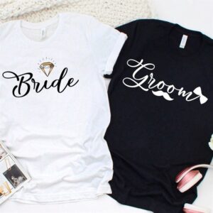 Valentine T-Shirt, Matching Outfits Set, Bride And…