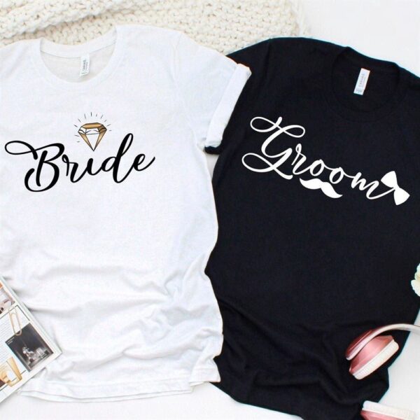 Valentine T-Shirt, Matching Outfits Set, Bride And Groom Complementary Couples Matching Outfit Set