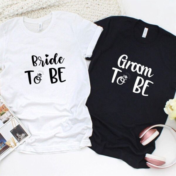 Valentine T-Shirt, Matching Outfits Set, Bride & Groom To Be Matching Outfits Perfect Wedding Set, Couple Presents, Nuptial Gifts