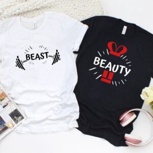 Valentine T-Shirt, Matching Outfits Set, Charming Beauty…