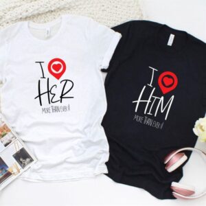 Valentine T-Shirt, Matching Outfits Set, Charming Couples…