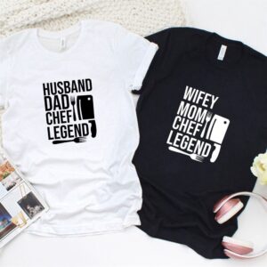 Valentine T-Shirt, Matching Outfits Set, Chef Legend,…