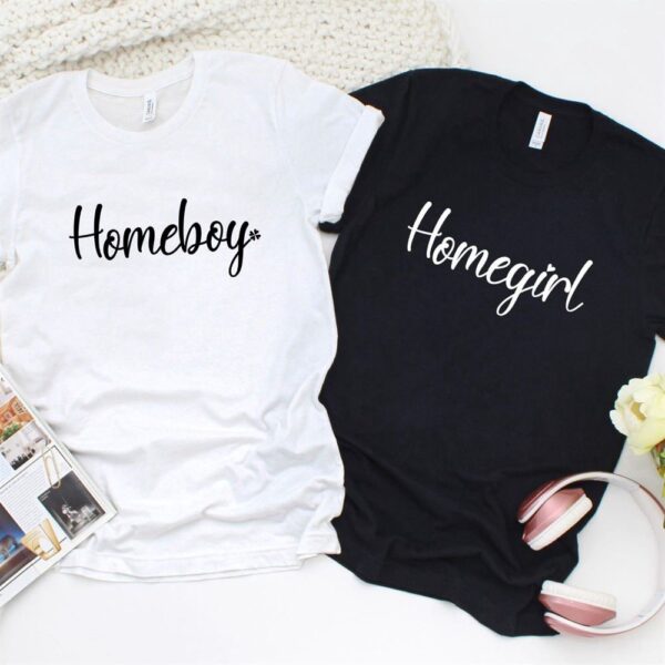 Valentine T-Shirt, Matching Outfits Set, Chill Outfit Matching Set For Homegirl & Homeboy Perfect Duo