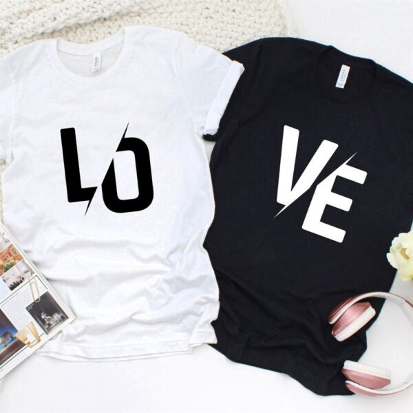 Valentine T-Shirt, Matching Outfits Set, Couples Love Matching Set Anniversary & Honeymoon Special, Ideal Couple Gift