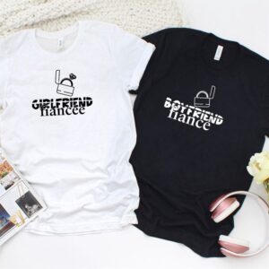 Valentine T-Shirt, Matching Outfits Set, Cute Girlfriend…