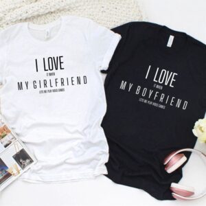Valentine T-Shirt, Matching Outfits Set, I Love…