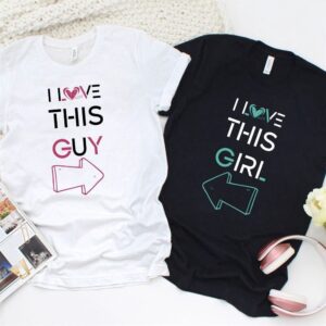 Valentine T-Shirt, Matching Outfits Set, I Love…